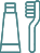歯ブラシ アイコン